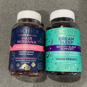 COPY - Pacifica Hair Nirvana Hair focused & Dream Sleep Beauty Support Vegan Gu…